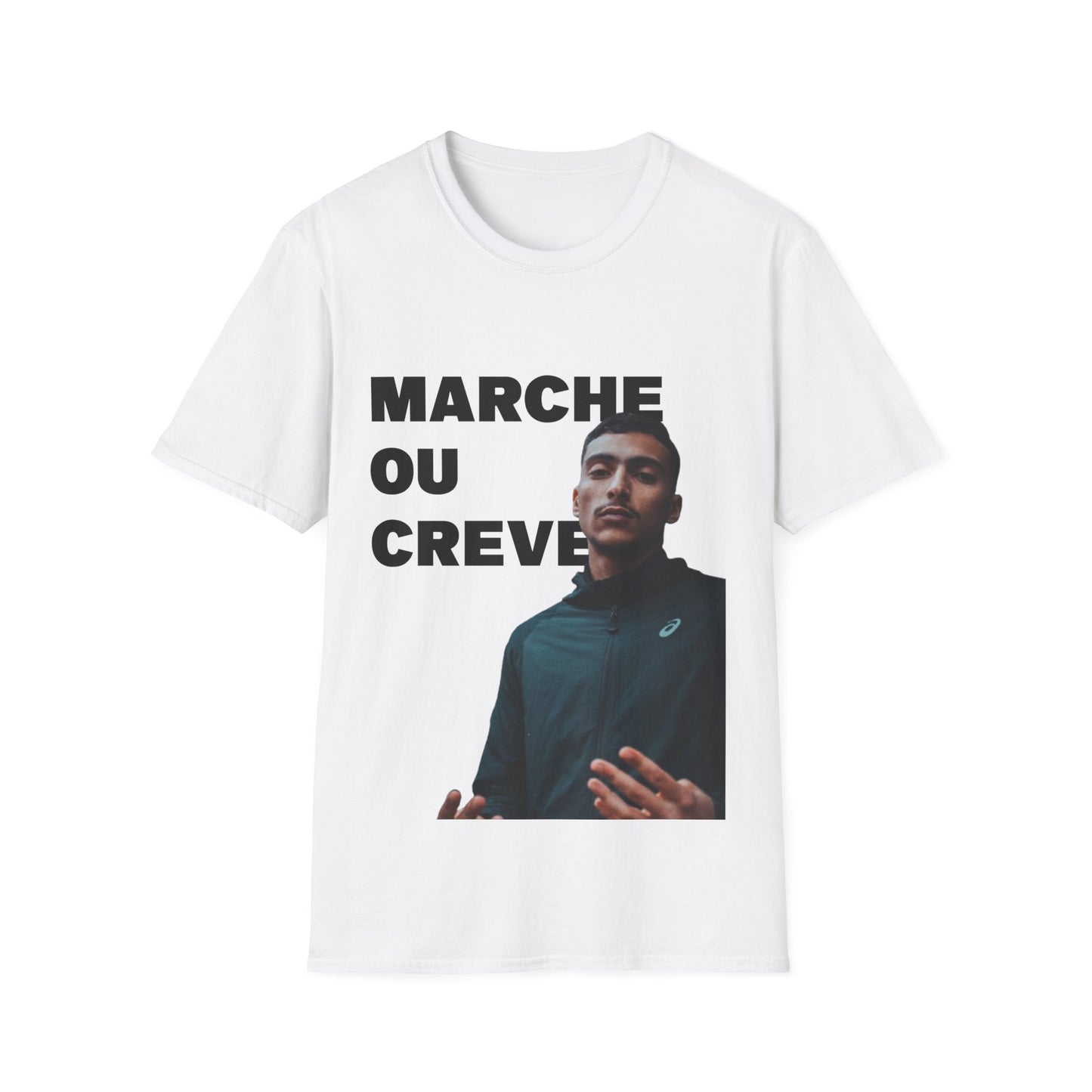 T-shirt Marche ou Crève