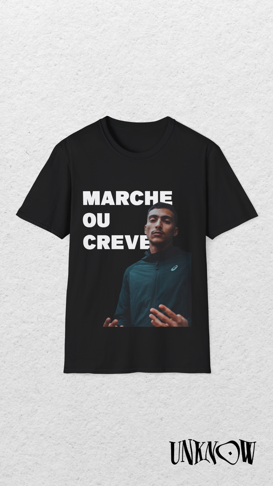 T-shirt Marche ou Crève